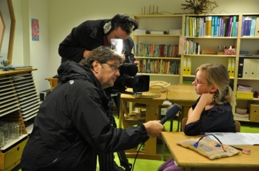 Interview op de Micha�lschool in Leeuwarden